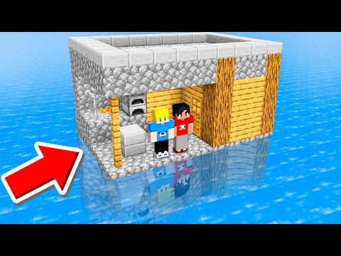 SOBREVIVI 24 HORAS nessa CASA no Minecraft!
