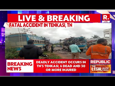 Deadly Accident Occurs In Tamil Nadu's Tenkasi, 6 Dead & More Than 30 Injured