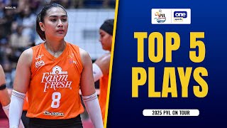 TOP 5 PLAYS | 2025 PVL ON TOUR | JULY 13, 2025