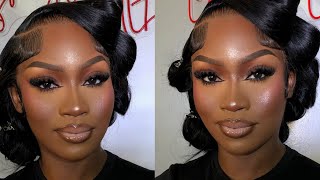 Full coverage makeup tutorial X😍😍Miami RAWEST MAKEUP ARTIST 🧑‍🎨