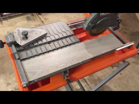 Workforce Wet Saw Manual, Jobs EcityWorks