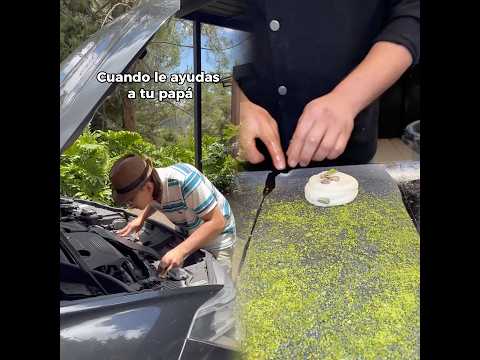 When you help your dad #fyp 😃