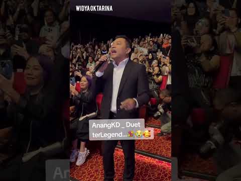 Anang dan KD duet nyanyi lagu 'cinta' #ananghermansyah #krisdayanti #konser #fyp #shorts