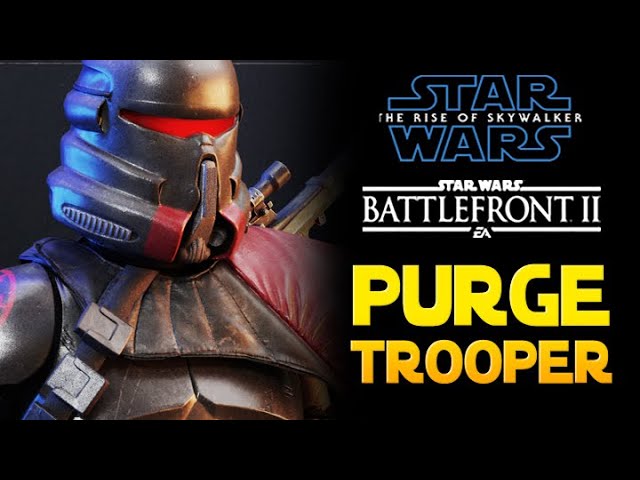 PURGE TROOPER WE WSZYSTKICH WERSJACH! Star Wars Battlefront 2 PL