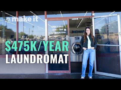 YouTube video thumbnail: I Quit My Nursing Job For My Laundromat Business – It Brings In $475k/Year