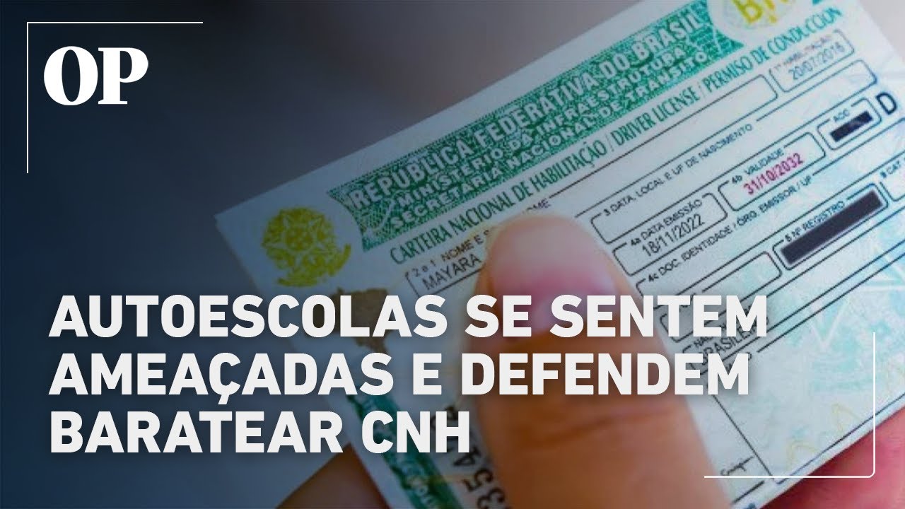 Autoescolas se sentem ameaçadas e defendem proposta para baratear CNH em até 70