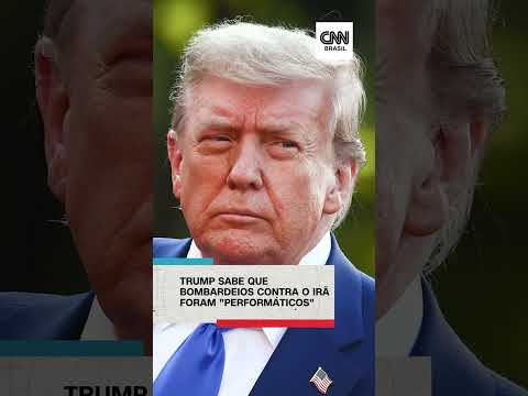 ​Trump sabe que bombardeios contra o Irã foram “performáticos”, diz Lourival