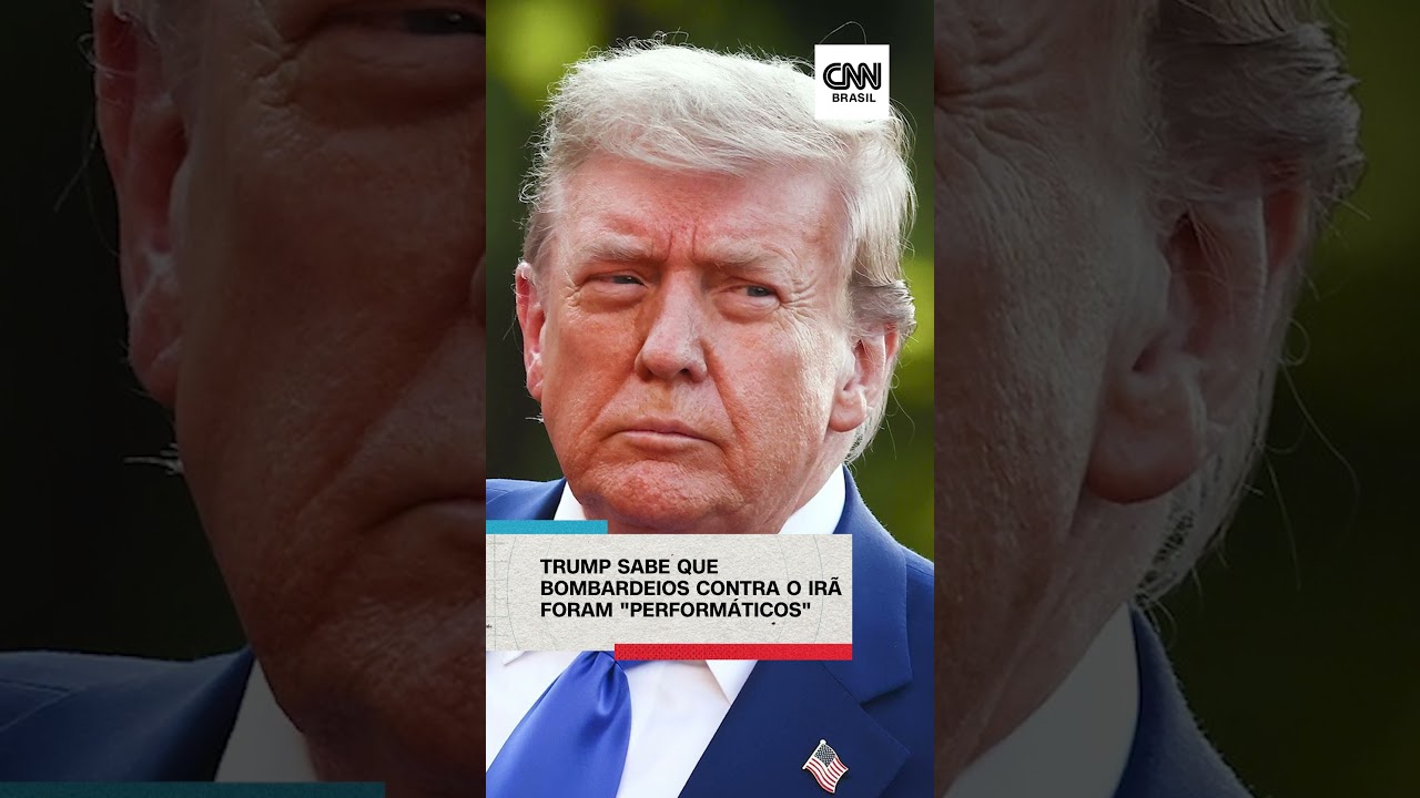 Trump sabe que bombardeios contra o Irã foram “performáticos”, diz Lourival