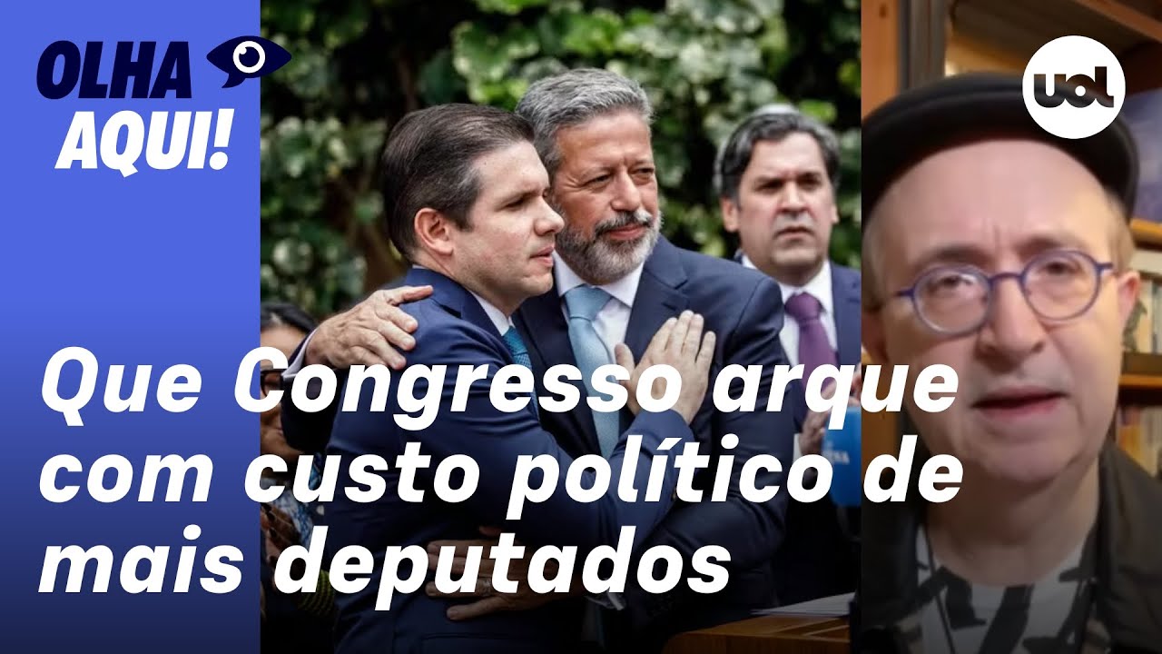 Reinaldo: Que Lula deixe que o Congresso promulgue a sua bela obra, com aumento do nº de deputados