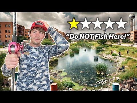 Fishing The WORST Rated Ponds So You Don't Have To!