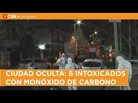 CIUDAD OCULTA: 6 INTOXICADOS con MONÓXIDO de CARBONO
