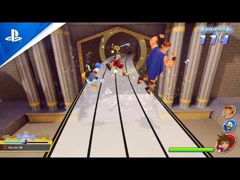 KINGDOM HEARTS Melody of Memory | Compilation de gameplay et démo disponible | PS4