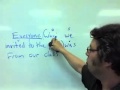 Adjective Clauses and Indefinite Pronouns