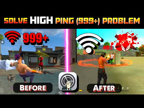 Solve High Ping (999+) Problem For Free Fire Max