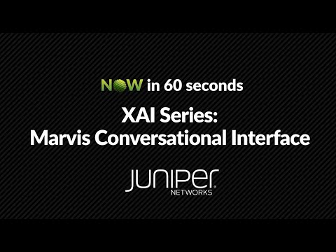 NOW in 60: XAI series - Marvis Conversational Interface