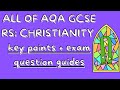 GCSE RS Christianity Key Points and Exam Questions