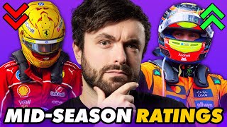 Our Mid-Season F1 Driver Ratings (20th - 1st)