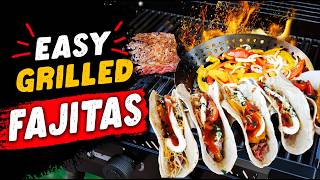 How to Make EASY Steak Fajitas on the Gas Grill