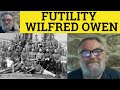 Themes and Symbolism in 'Futility'