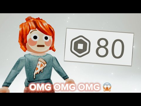 POV: You get ROBUX for the first time! 😱🤑