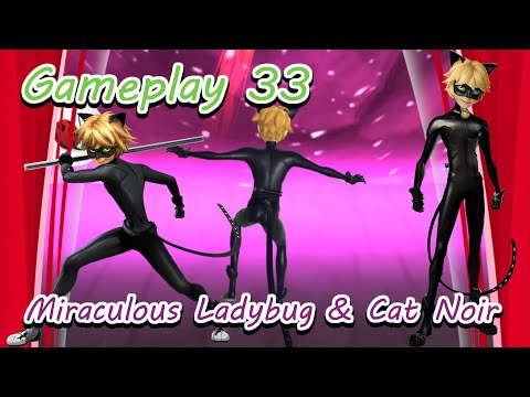 Miraculous Ladybug & Cat Noi‪r 🐞 Time To Battle, Run & Jump Gameplay 33 #Miraculous