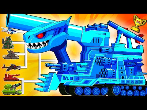 ICE DRAGON TANK UNLEASHED! Ultimate Arctic War Machine Dominates The Arena | Tank Cartoon