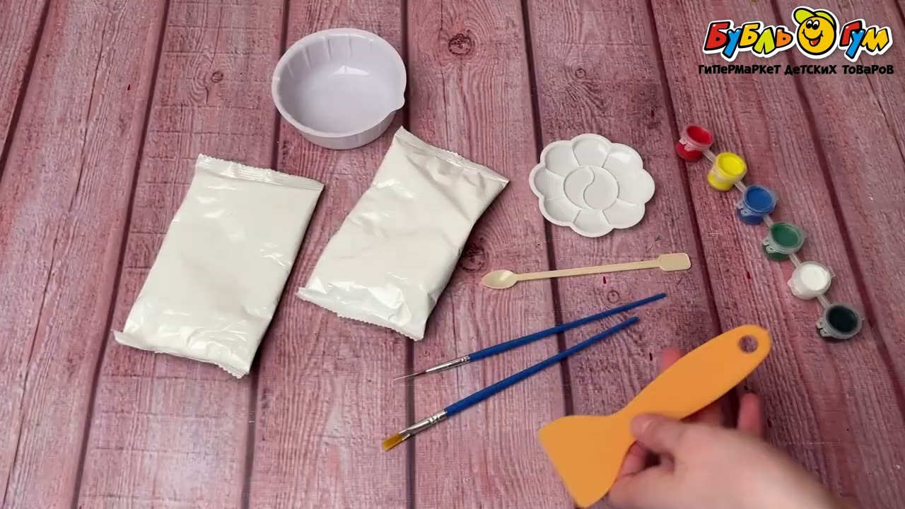 Набор Lanson Toys для создания и росписи магнитов Пирожные с 6лет - видео Набор Lanson Toys для создания и росписи магнитов Пирожные с 6лет - видео