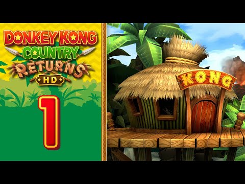 GIUNGLA DI DONKEY KONG - Donkey Kong Country Returns HD ITA - Parte 1