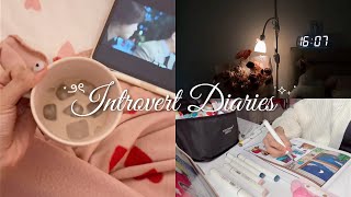 introvert diaries 🧺💭 | what i eat, slow living, self-care
