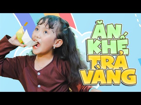 NHẠC THIẾU NHI VIỆT NAM SÔI ĐỘNG NHẤT 💖👶🐥ĂN KHẾ TRẢ VÀNG - BÉ ANH THƯ