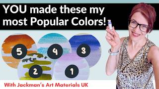 My 5 Best Selling Colors! (Watercolor Supplies for Beginners!)