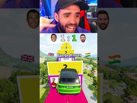 Coche de MESSI VS Coche de CRISTIANO RONALDO ?? ¿QUIEN GANARÁ? ??