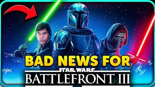 Bad News For Star Wars Battlefront 3...+ New Battlefront 2 Report