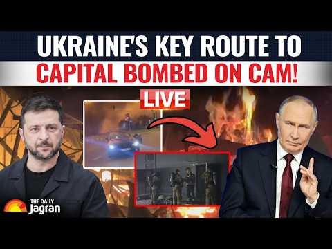 LIVE: Zelenskyy’s Supply Lifeline Hit! Putin’s Missile-Drone Attack Rocks Key Bridge Near Kyiv