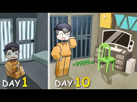 ASYIK!! Survival di Penjara & Dikejar Polisi Lalu Buat Penjara Keren 👮♂️🔥🗿 | My Jail Cell Indonesia