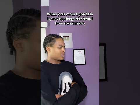 When your Mom tries to fit in 💀