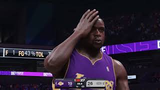 '00-'01 Los Angeles Lakers vs '04-'05 San Antonio Spurs｜NBA 2K27 Gameplay (No Commentary)