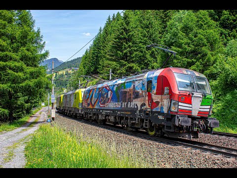Bahnverkehr in Gries am Brenner 20.6.2023 Part 2