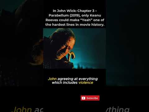 Only Keanu Reeves could make ‘Yeah’ this hard 💀