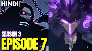 Solo Leveling Season 3 Ep7 Explained in hindi Japan Crisis Arc part 3
