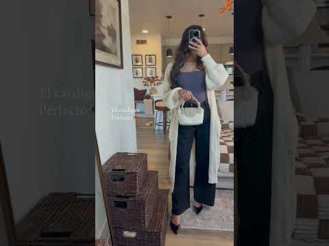 Amo este cárdigan es perfecto 🤍 #cardigan #cardiganoutfit #cardiganstyle #tiktokshopcreatorpicks