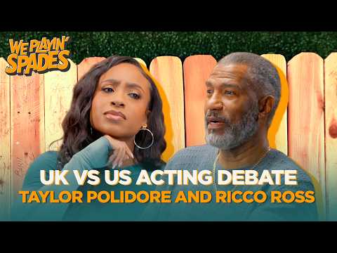 Damson Idris, UK Acting Training & Spades Trash Talk with Taylor Polidore & Ricco Ross