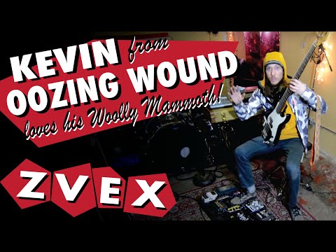 Kevin from Oozing Wound loves his ZVEX Woolly Mammoth