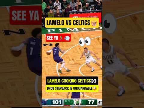 LaMelo on a GENERATIONAL RUN😭