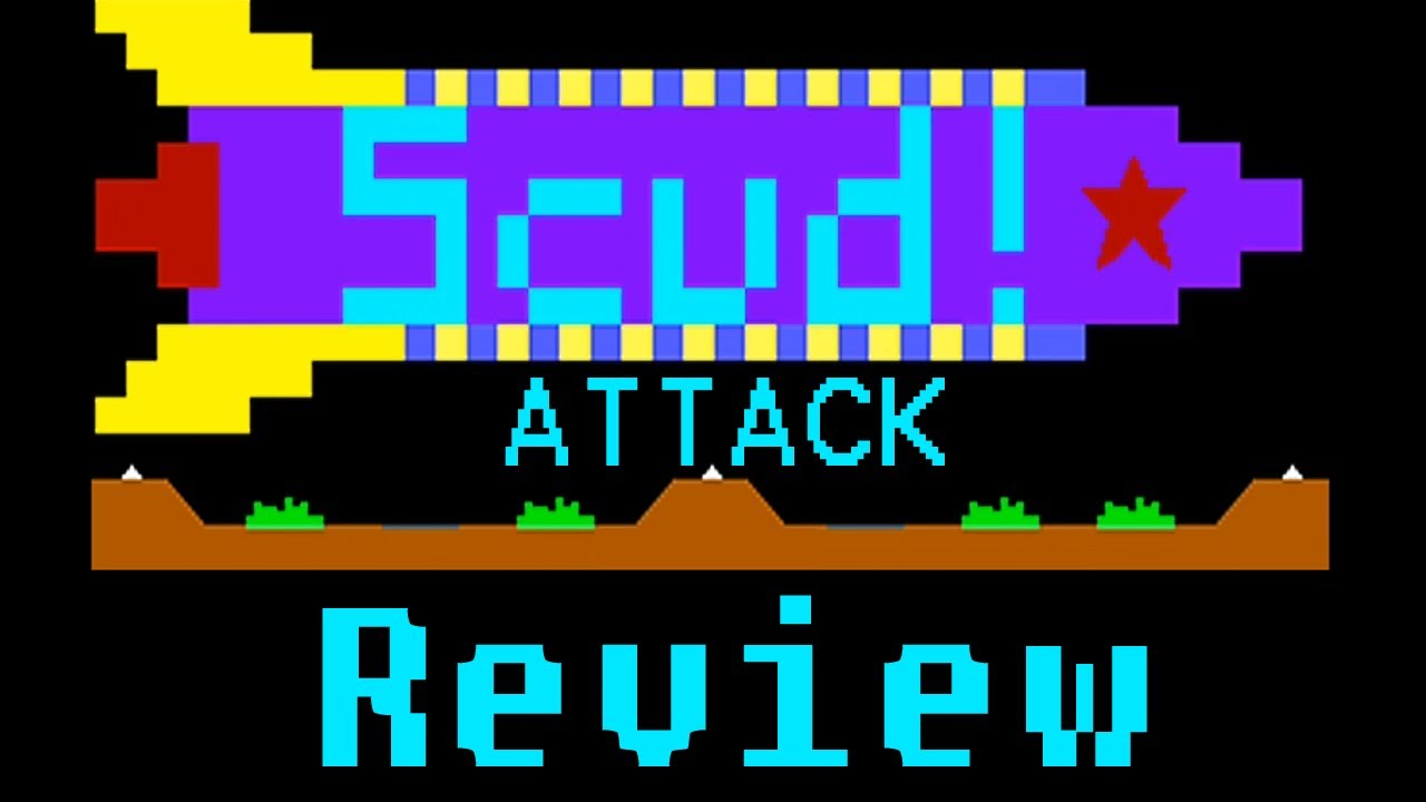 LGR - Scud Attack: DOS Missile Command Shareware Classic
