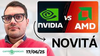 AMD sfida ufficialmente NVIDIA con i nuovi chip per AI: +9% in Borsa