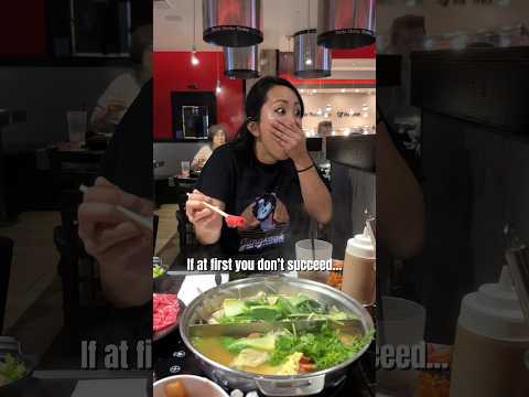 Hot pot redemption for CrunchMom - never give up lol