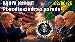 AGORA FERROU! Planalto contra a parede!