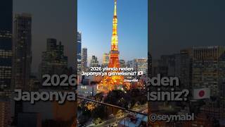 🇯🇵 Japonya için en mantıklı 1 haftalık rota ✨ #shorts #japan