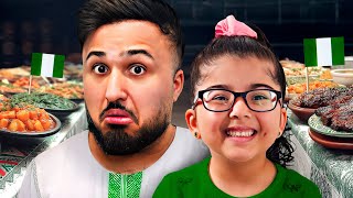 4-Year-Old Tries Nigerian Food!!